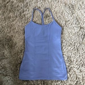 Lululemon Blue Workout Tank Top Size 6